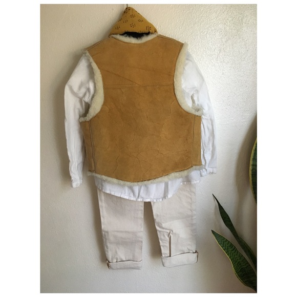 ** SOLD ** Suede Western Vest - Picture 3 of 6